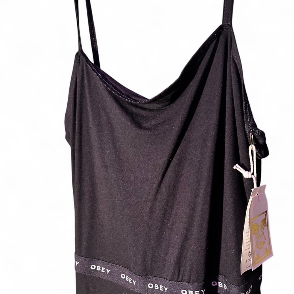 Obey Black Strappy Dress
